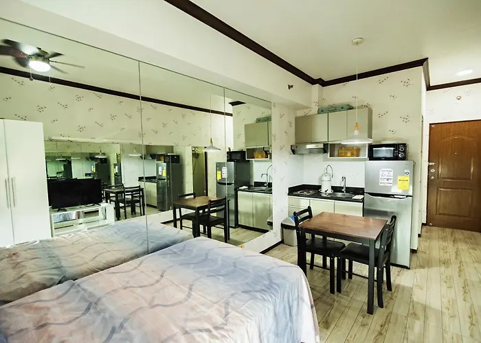 Studio Apartment At The Beacon Greenbelt Makati Manila admite animales